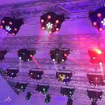 6x10w LED Wash+6x30W LED Beam Moving Head Pixel Control Stage Lighting