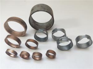 Quality Different Size Metal Stamping Rings , Progressive Sheet Metal Copper Material wholesale