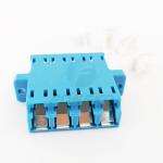 1550nm Singlemode Blue Fiber Optic UPC LC Connector Adapter