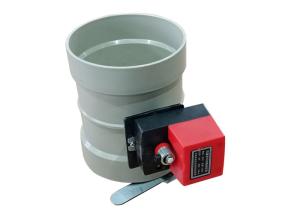 Quality Pvc 51mm Hvac Zone Dampers 4n Flaring Ventilation Regulation Automatic wholesale