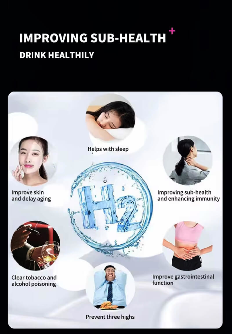 Hydrogen Water Dispenser Household Use 2000ppb Improves Blood Circulation WEIZI