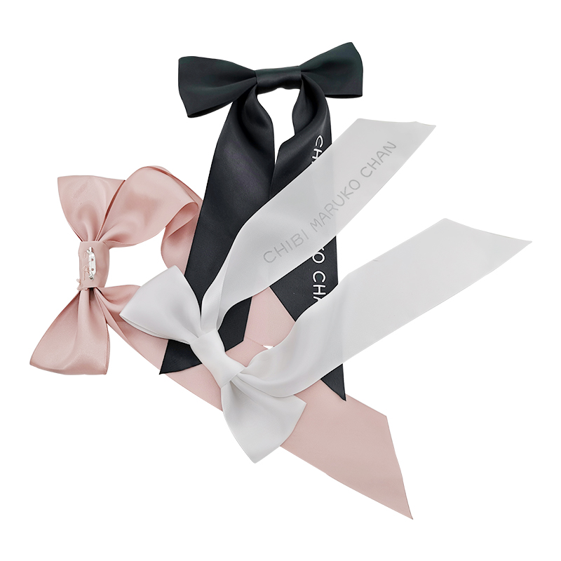 2020 New Fashion Best seller Hair Bands Ponytail Holder Accessories for Women Children BOW-TIE with ribbon