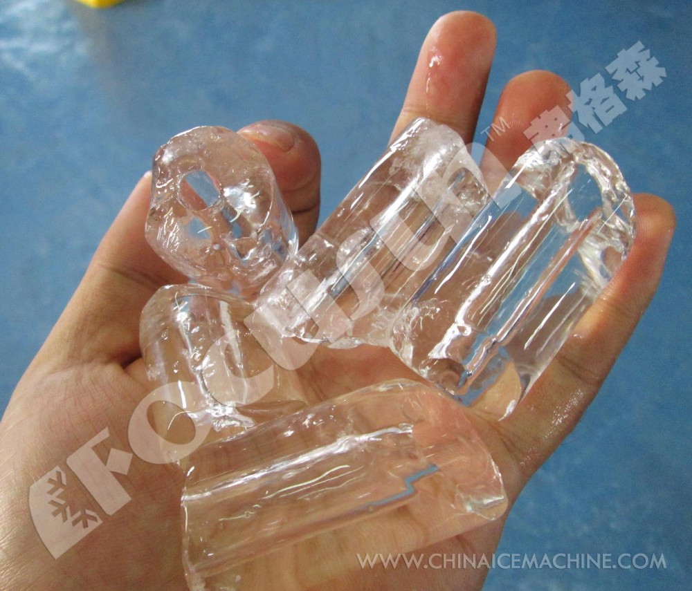 Cube Ice/Tube Ice Packaging Machine Turn Film to Bags of Different Sizes Automatically