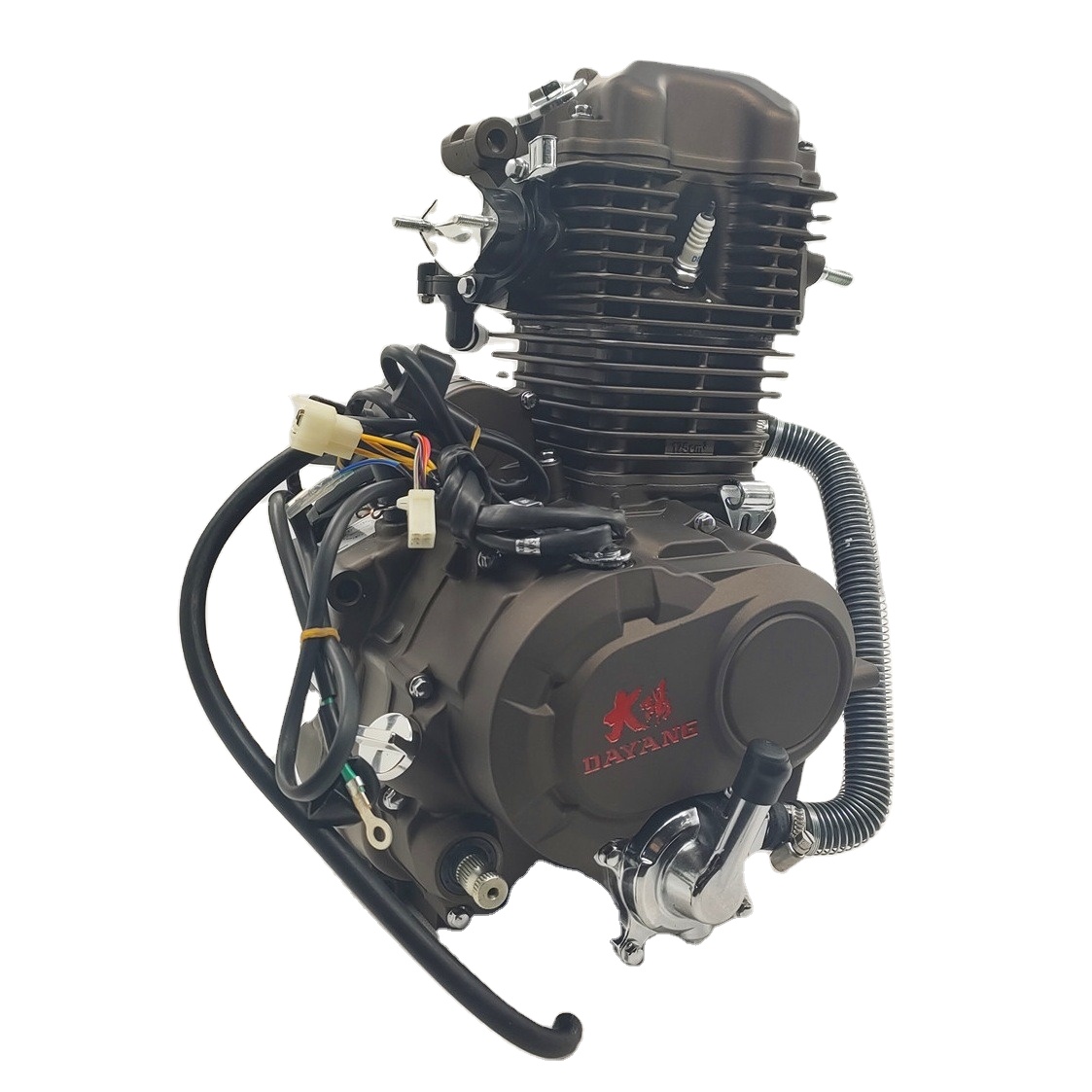 Super Cold Engine Manual Assembly 175cc Kick Start Hand Clutch Motorcycle for Tricycles