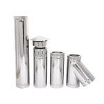 Flue Adapter 6 Inch Stainless Steel Double Wall Stove Pipe SUS304 SUS316
