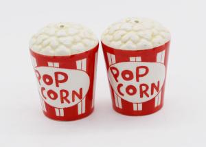 Quality Decorative Salt And Pepper Shakers / Popcorn Salt And Pepper Shakers Set For Home wholesale