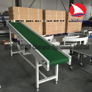 Quality Inclined Belt Conveyor for elevating cartons,bags wholesale