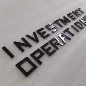 Quality Advertising 3d Metal Custom Aluminum Sign Letters Anti Rust wholesale