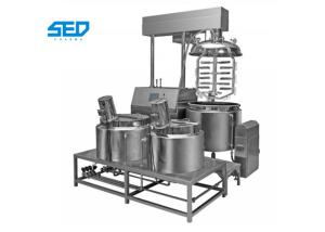 Quality 300L Ointment Manufacturing Machine Pharmaceutical Use Vacuum Emulsifying Mixer wholesale