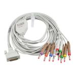 Schiller 10 Lead Ecg Patient Cable EKG ECG Electrode Leadwire Cable