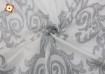 100% Polyester 100gsm Mattress Knitted Fabric Printed