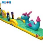 Commercial Inflatable Obstacle Adult Competition Inflatable Obstacle Course Team