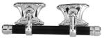 Silver Plated Casket Swing Bar H Type American Metal Casket Fittings