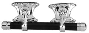 Quality Silver Plated Metal Casket Swing Bar H American Metal Coffin Fittings wholesale