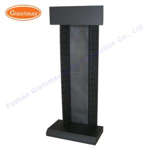 China Power Tool Retail Store Metal Peg Stand Exhibitor Trade Show Display Shelf on sale