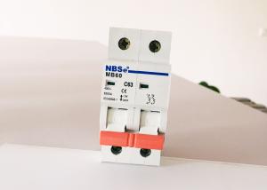 Quality MB Series PA66 2P Micro Circuit Breaker High Breaking Capacity CB Certified wholesale