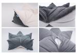 Star Shape Nordic Plush Dog Bed 31.4 Inch