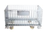 SGS Stainless Steel Mesh Container , Warehouse Wire Mesh Storage Bins