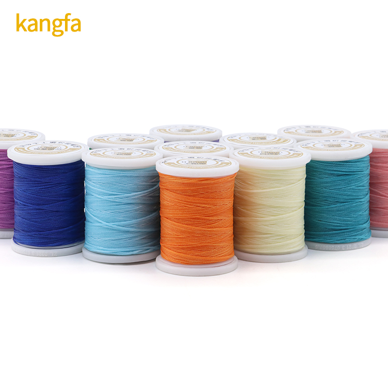 High Tenacity Leather Sewing Waxed Thread Set of 12 0.8mm Wax Thread for DIY Leather Craft