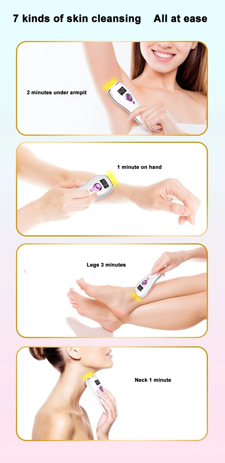 990000 Flashes Ipl Epilator Home Laser Hair Removal Device
