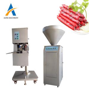 Quality Commercial Hot Dog Filling Machine Enema Punching Electric Sausage Filling Machine wholesale