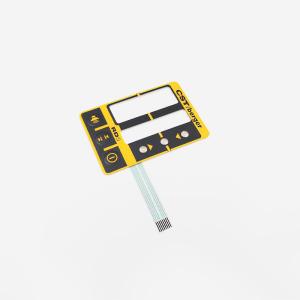 Quality Polyethylene Terephthalate Tactile Membrane Switch 0.5mm Thickness wholesale
