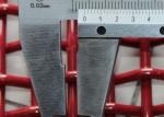 Red 72A Manganese Steel Crusher Mining Wire Screen Mesh