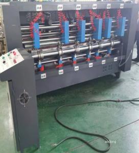 China Semi Automatic Slitter Scorer Machine Corrugated Cardboard Production on sale