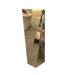 Rose gold color stainless steel different shapes flower pots