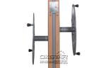 wooden street lamp amusement park fitness equipment