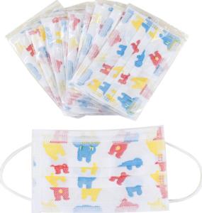 Quality Antibacterial Disposable Children Mask Comfortable With Adjustable Nose Piece wholesale