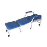 Aluminum Alloy Hospital Folding Chair Bed , Medical Accompany Chair
