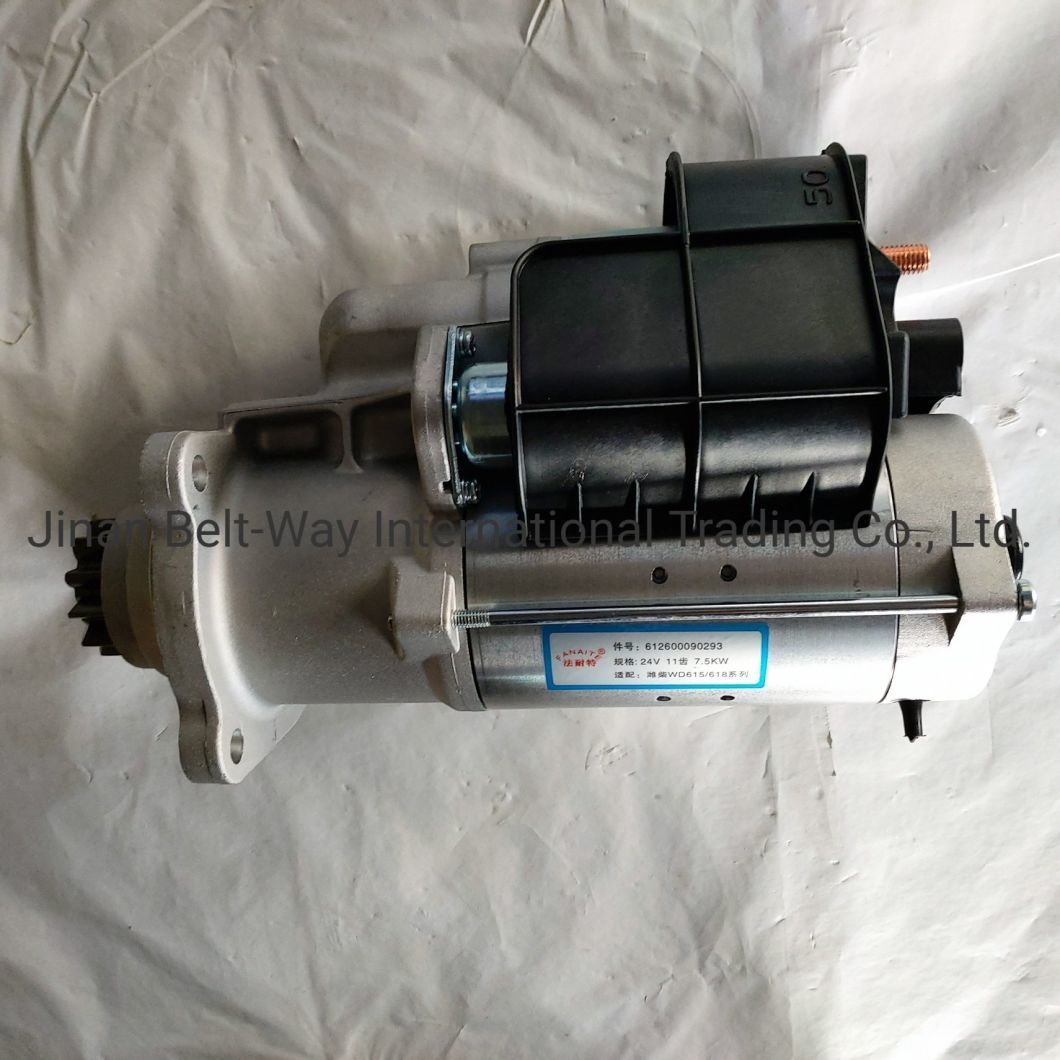 Sinotruk HOWO Truck Parts Truck Spare Parts Starter Motor 612600090293