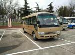 24 Seat Coaster Minibus Vehicle , City Tourist Mini Bus Environmental Protection