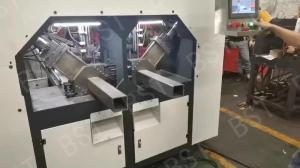Quality 4mm SS Square Tube Punching Machine 6000mm Hydraulic Pipe Punching Machine wholesale