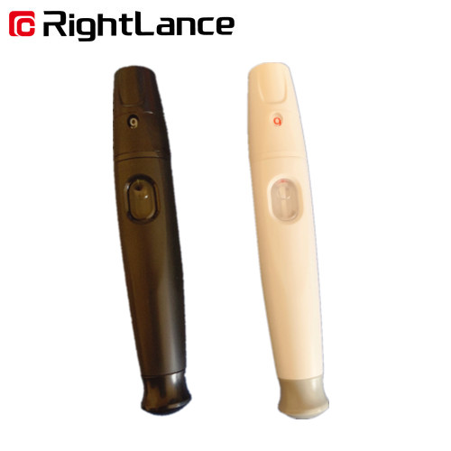 Automatic Medical Glucose Lancet Pen Pain Free Lancing Device OEM