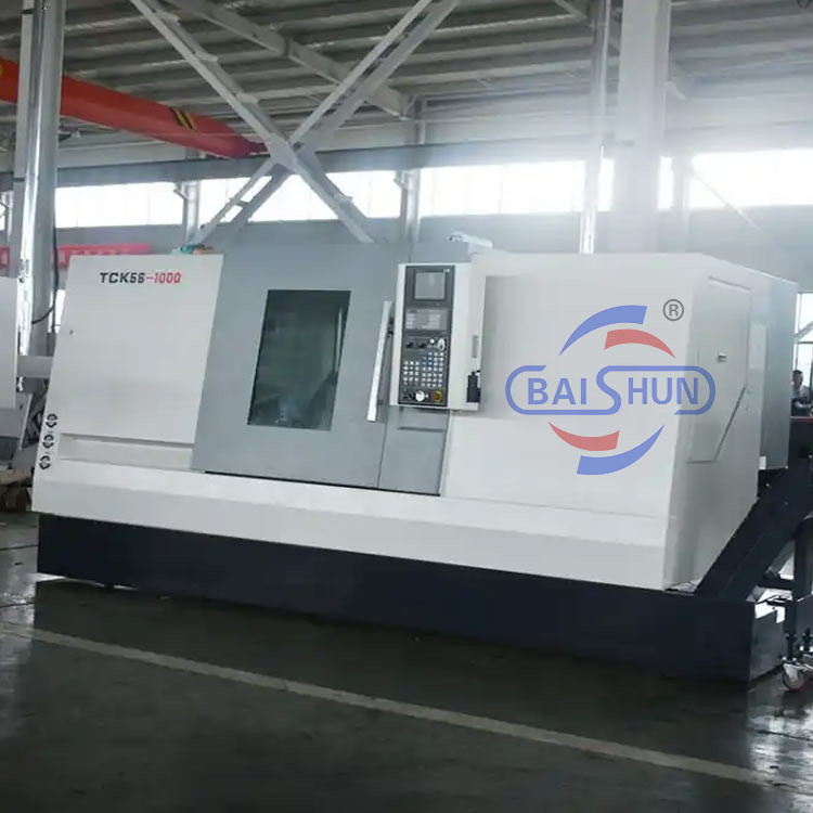 Metal Turning Slant Bed CNC Lathe Heavy Duty Incline