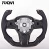 Buy cheap LED Display Racing Tesla Carbon Fiber Steering Wheel Model X Custom Logo from wholesalers