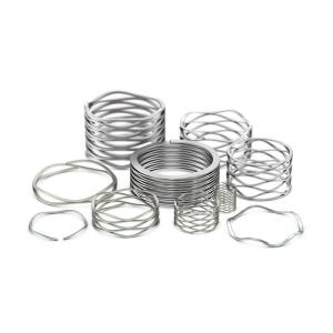 Quality Black Powder Coated SS304 0.06mm Linear Wave Springs wholesale