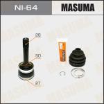 Japanese Car 1989-2002 NI-64 MASUMA Auto 40Cr Shaft CV Joint KDJ125L for NISSAN