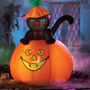 Quality Factory Customized Halloween Party Decoration Inflatable Black Cat wholesale