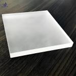 Weather Resistance Frosted Acrylic Board , 100% PMMA Opaque Perspex Sheet
