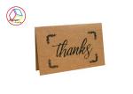 Brown Clolor Custom Card Printing , Printable Business Cards Unique Design