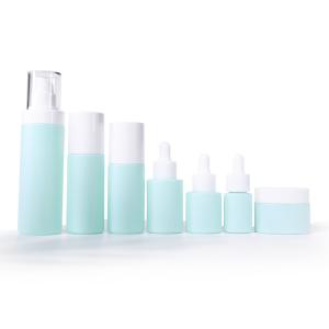Quality Convenient Travel Face Wash Clean Mousse Bottle Luxury 15/20/30/40/50/100ml Cosmetic Packaging Foam Pump Glass Spray Bot wholesale