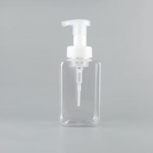 Quality 250ml Clear Hand Wash Press Pump Plastic Lotion Bottles wholesale