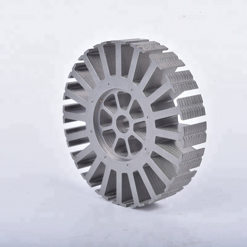 Polishing Heavy Duty Stackable Silicon Steel Rotor Stator Core for DC Brushless Motor