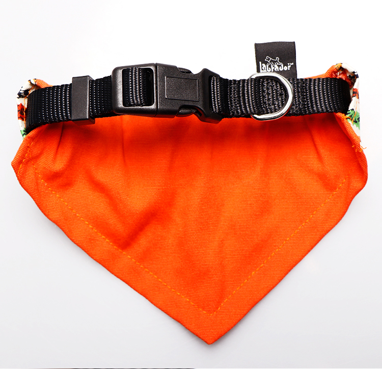 Colorful Blank Dog Bandanas Bib Kerchief Adjustable Cat Collar