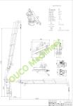 Hydraulic Foldable Boom 1.5t10m Marine Deck Crane