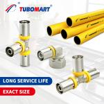 3/4 Inch Industrial Press Plumbing Fittings PEX Tubing Compatibility