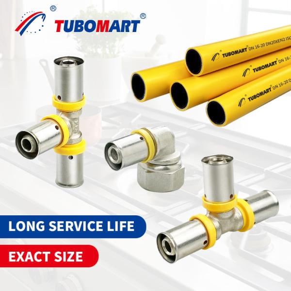 Commercial Pex Press Fittings High Performance 3/4 Inch Brass Garden Hose
